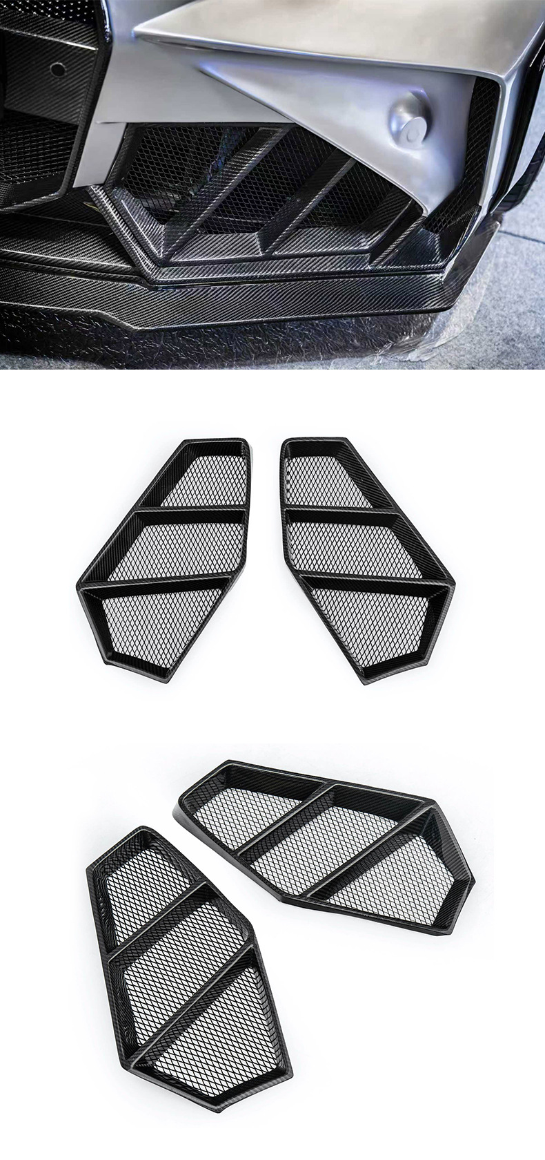 Suitable for Bmw 4 Series G22/G23 Modified Cmst Front Lip, Rear Lip, Side Skirts, Wheel Arches, Rear Wing, Front Bumper, Grille Kit