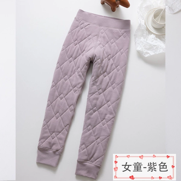 Purple trousers