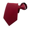 Tie with zipper, suit, decorations, 8cm