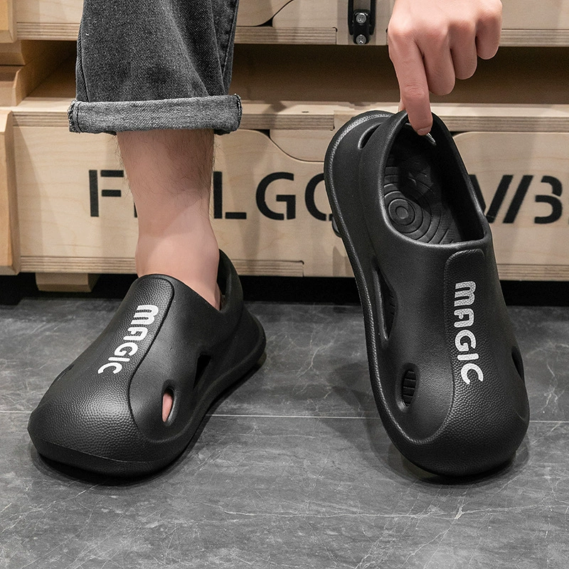 Dongdong обувь для мужчин летом носить EVA Baotou тапочки на открытом воздухе