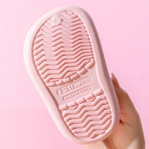 EVA children's hole shoes cute infant boys and girls skid-proof soft sole slippers baby head sandals summer