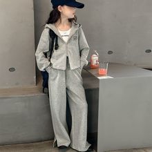 女童秋装套装宝宝初秋休闲时尚两件套儿童秋季2025新款洋气运动装