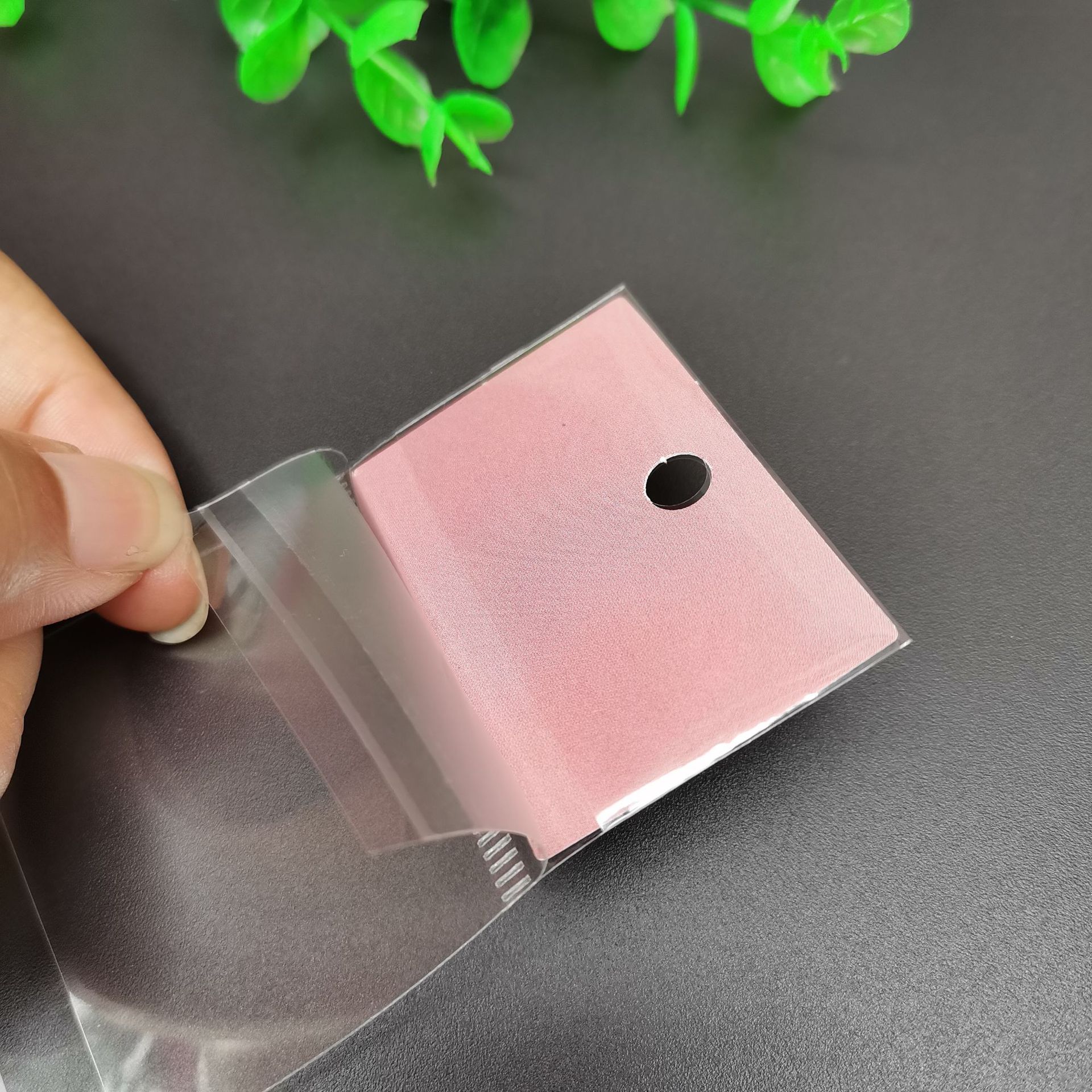 工厂批发透明OPP自粘袋挂孔卡头袋上下双开口装纸卡塑料包装袋-阿里巴巴