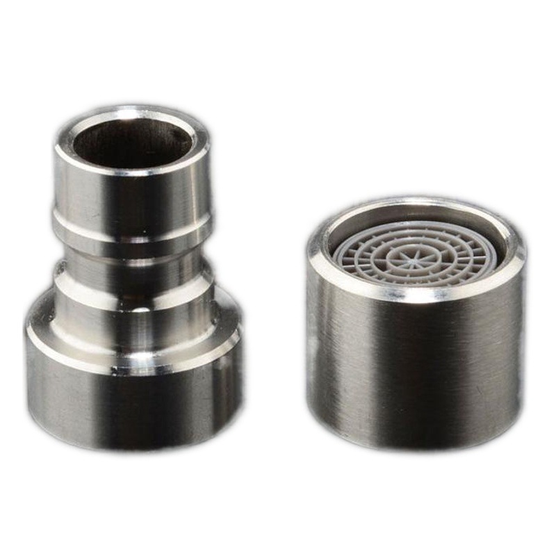 Acero inoxidable 304 lavadora grifo boca con almohadilla de goma del grifo interfaz de entrada de agua interruptor accesorios de reparación