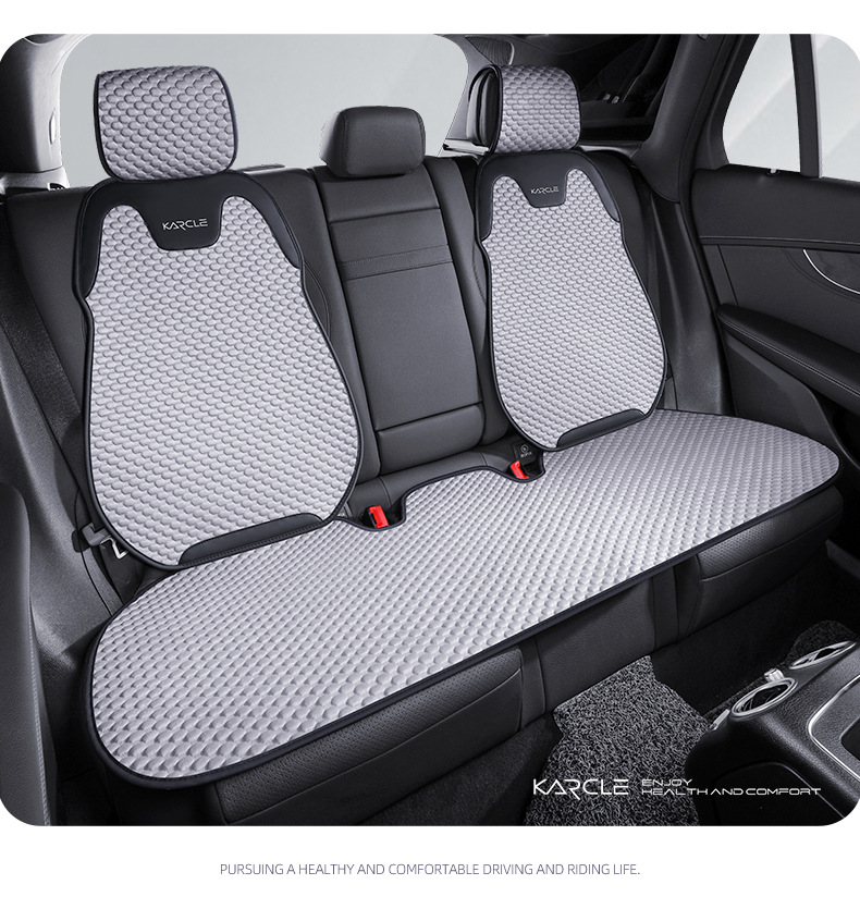 Car seat cushion summer cool cushion car half pack ice silk ice peas seat car cushion four seasons universal ventilation seat cushion generation