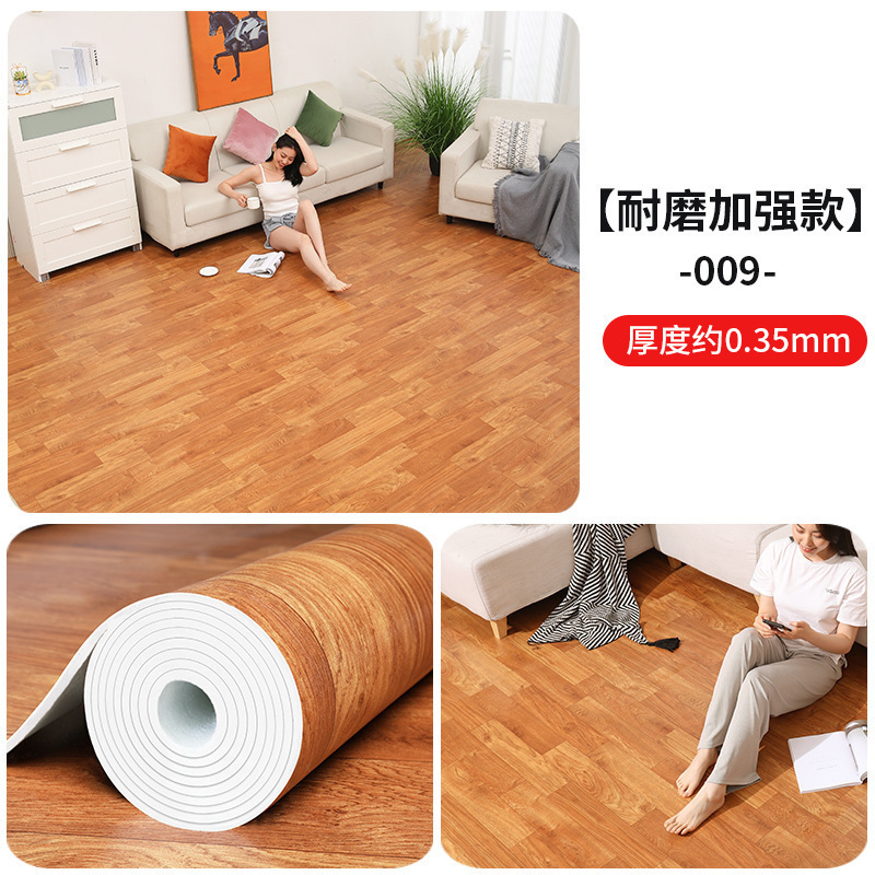 Gran área de alfombra dormitorio a prueba de agua a prueba de humedad casa piso de cama comercial suelo de cuero de cemento piso de pavimentación directa