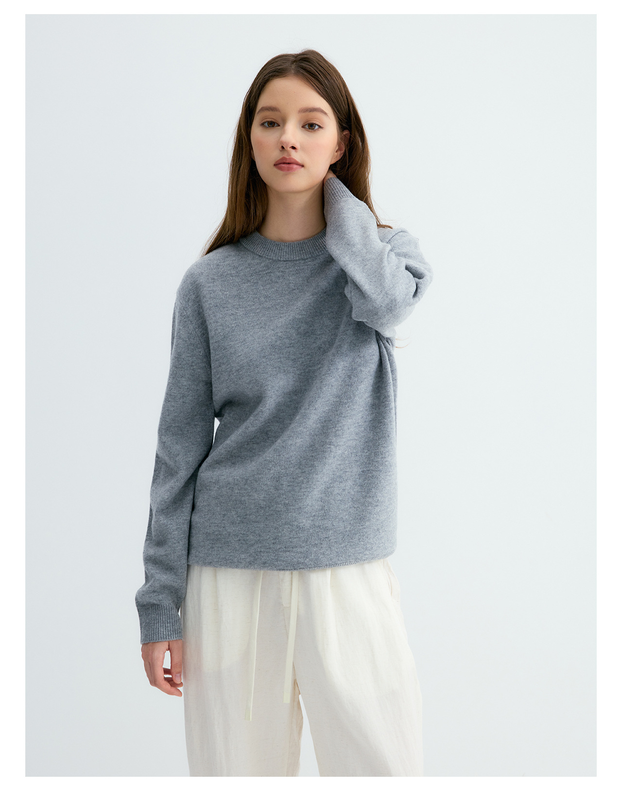 UNF Merino Wool Half-Turtleneck Sweater