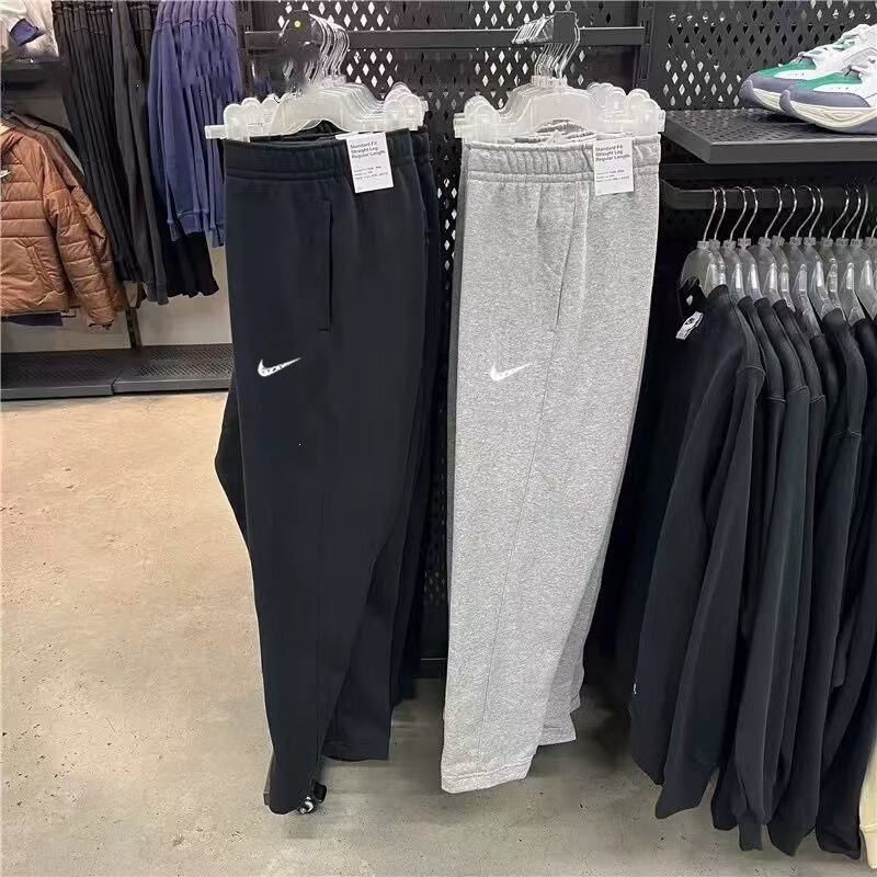 New cross-border men's sports pants, loose straight-leg knitted casual men's trousers, spring new pure cotton breathable versatile long pants New cross-border men's sports pants, loose straight-leg knitted casual men's trousers, spring new pure cotton breathable versatile long pants