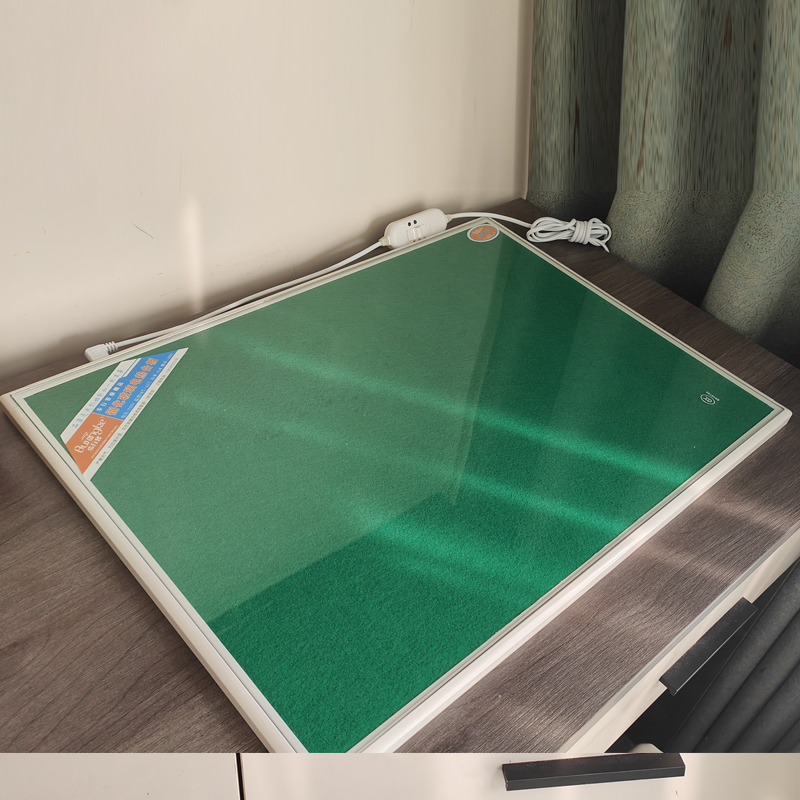 办公室加热桌垫冬天儿童发热暖手学生写字垫钢化玻璃电热台板恒温