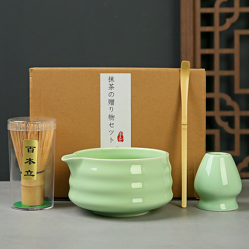 Cepillo de té de matcha de 100 centavos de matcha