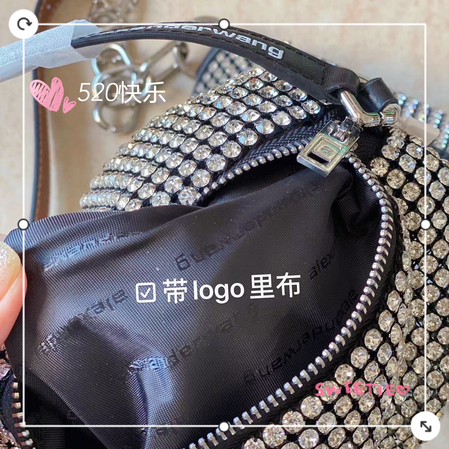 Bolsa de gala bolsa de mujer llena de diamantes bolsa de cubo con diamantes 2022 bolsa de mujer crossbody gran rey bolsa de diamantes pic 4
