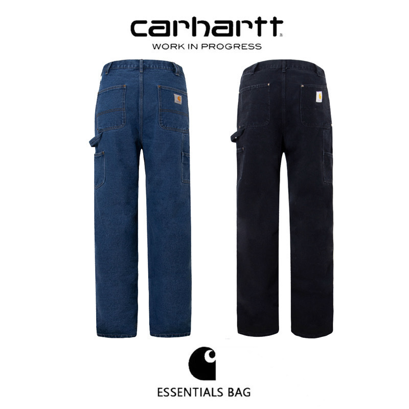 Cross-Border Foreign Trade Carhartt 26 New Logging Pants Jeans Loose Casual Unisex Couple Versatile Straight-Leg Long Pants Cross-Border Foreign Trade Carhartt 26 New Logging Pants Jeans Loose Casual Unisex Couple Versatile Straight-Leg Long Pants