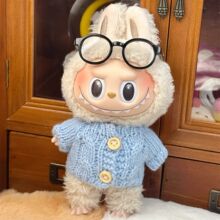 ����labubu�Q�b����17cm�·�����ë��ᘿ���Q�����ﶬ��������