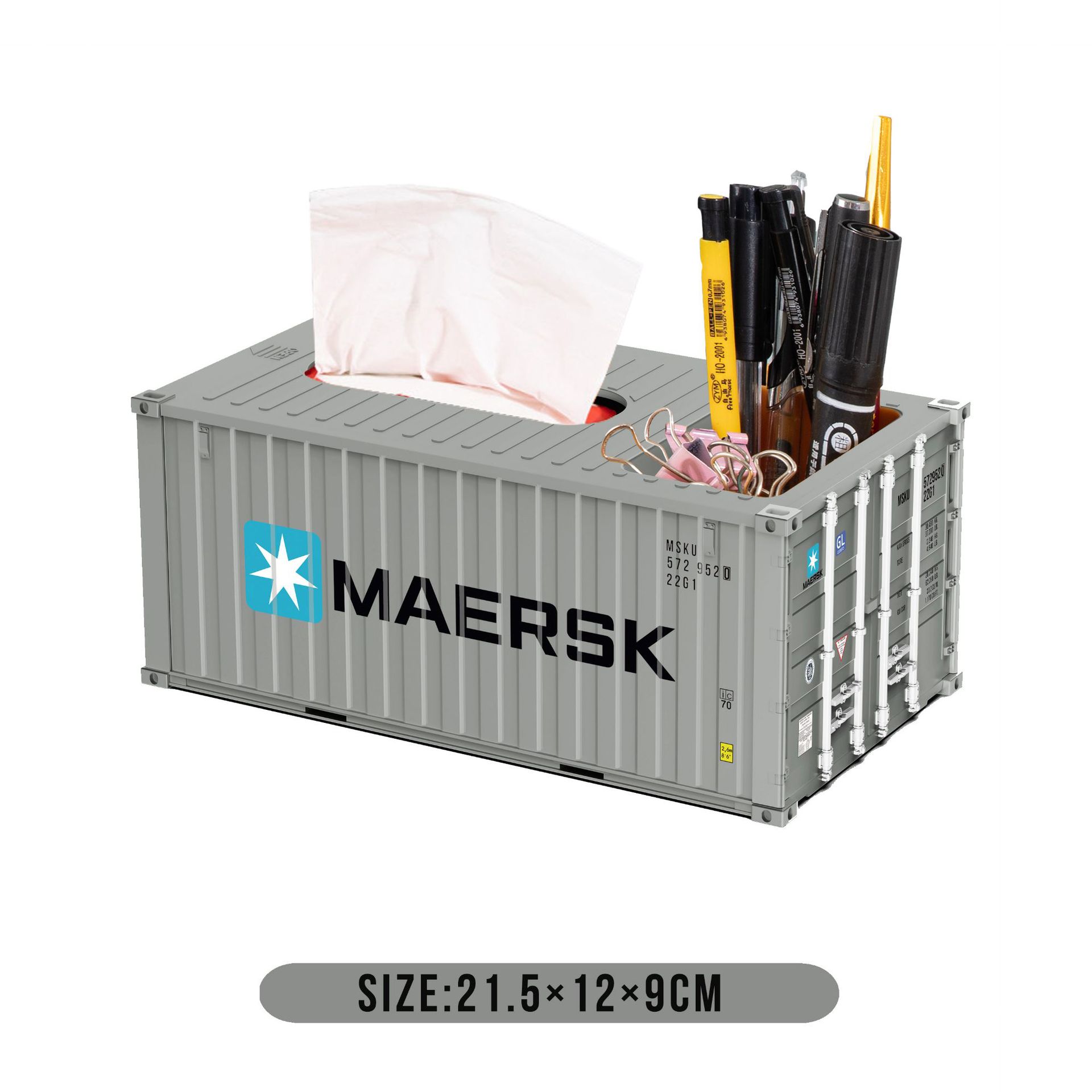 Organizador de Escritorio con Diseño de Celebridad de Internet, Contenedor de Juguetes, Portalápices, Caja de Regalo