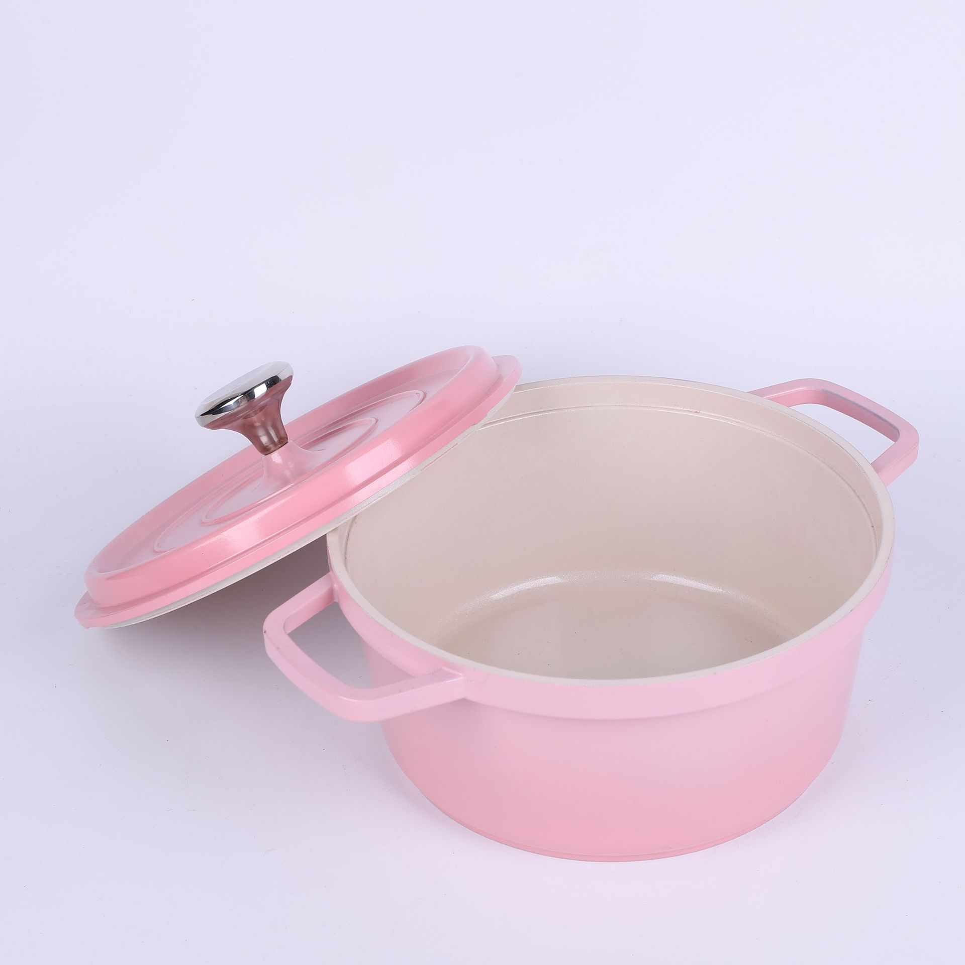 Nuevo tipo transfronterizo multifuncional olla de cocción antiadherente casera doble oreja antiepiloto estufa electromagnética estufa de gas olla general