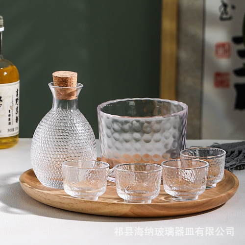 Japanese Sake Pot, Sake Cup, Pouring Tool, Baijiu Cup, Sake Warmer, Drinking Vessel Set for Home