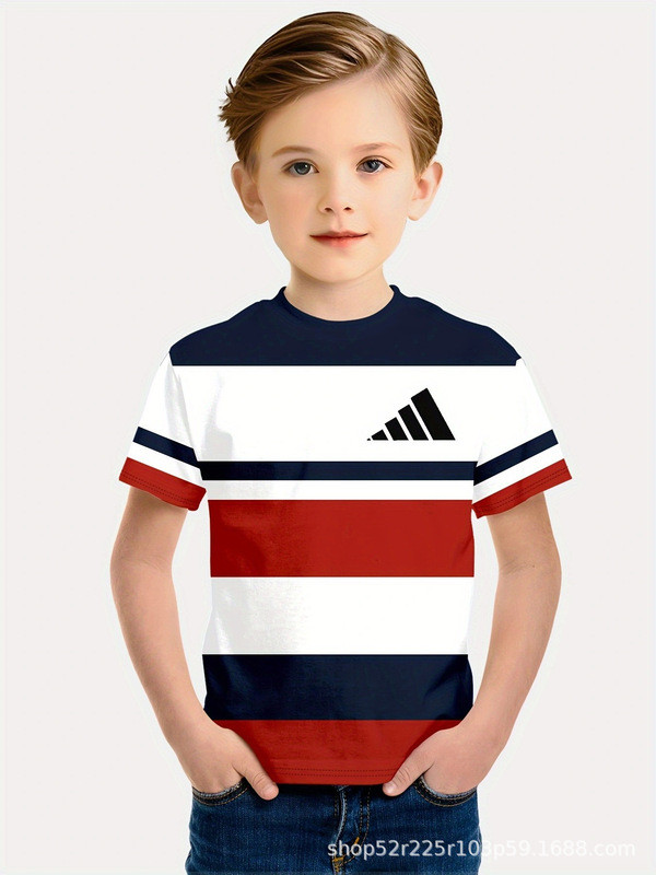 子供半袖TシャツカテゴリーA夏新作男の子ベビー女の子服韓国版2025子供服|undefined