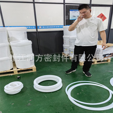 供應New-PTFE大規格聚四氟乙烯法蘭墊片 M-111塑料王法蘭墊片