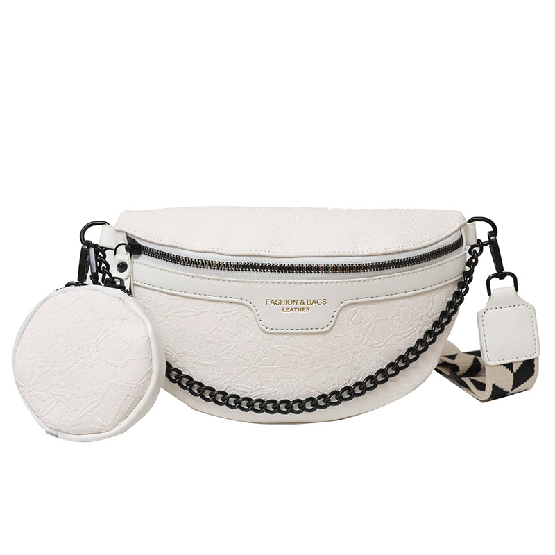 Bolsa de pecho de mujer súper popular 2023 Internet celebridad pequeña bolsa moda casual crossbody bolsa de cintura fácil de combinar bolsa de hombro bolsa de pecho de mujer