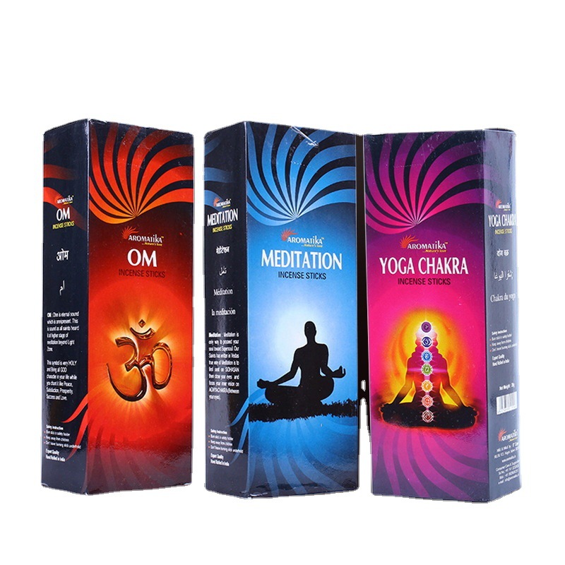 Imported Indian incense Aromatika Indian incense hand-made sandalwood wholesale large box