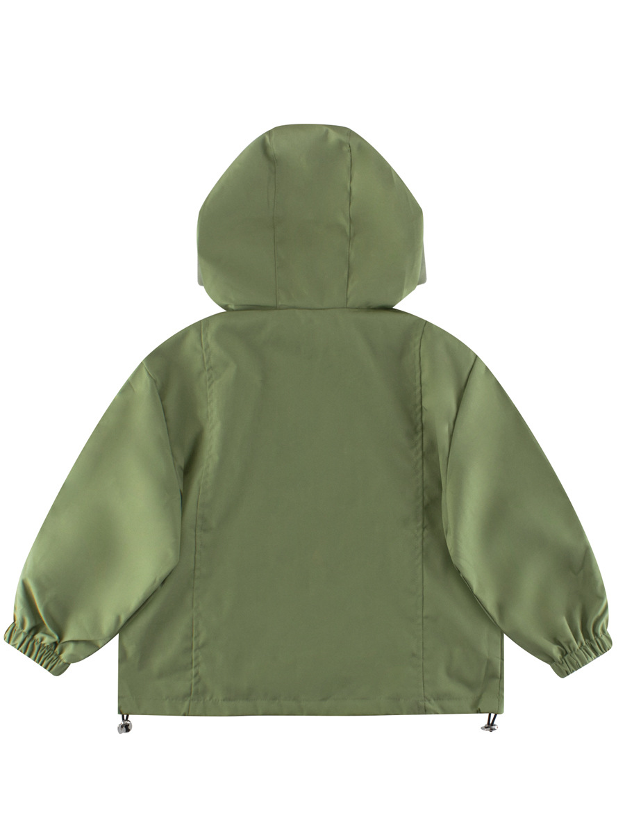 27kids marca de moda ropa para niños tops otoño nuevo estilo chaqueta para niños ropa de bebé para hombres camisa con cremallera con capucha al por mayor