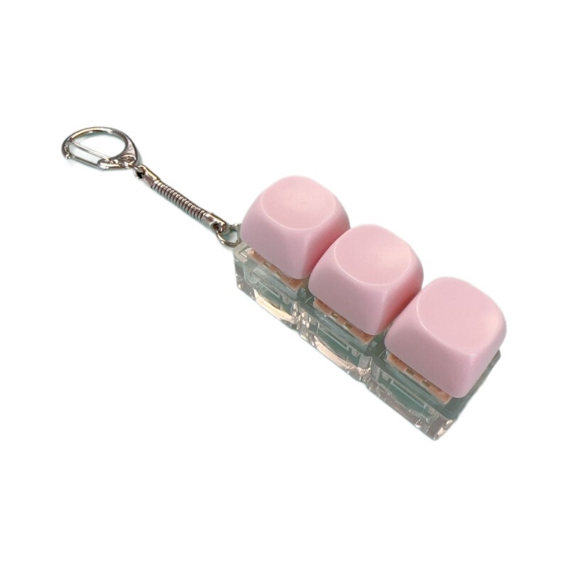 クロスボーダー解凍6ボタン異形魔方球減圧キーボードキーホルダー指先押しボタン試軸器玩具|undefined