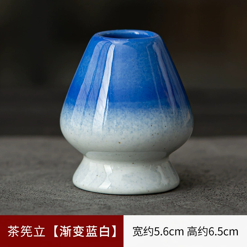 Набор чая матча (Creative Ceramics) японский стиль керамические чайные инструменты — венчик, ложка, сито нержавеющая сталь