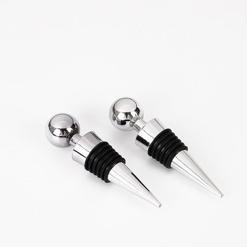 Small metal wine stopper solid red wine stopper vacuum bottle stopper sealing metal stopper glass bottle sparkling wine household