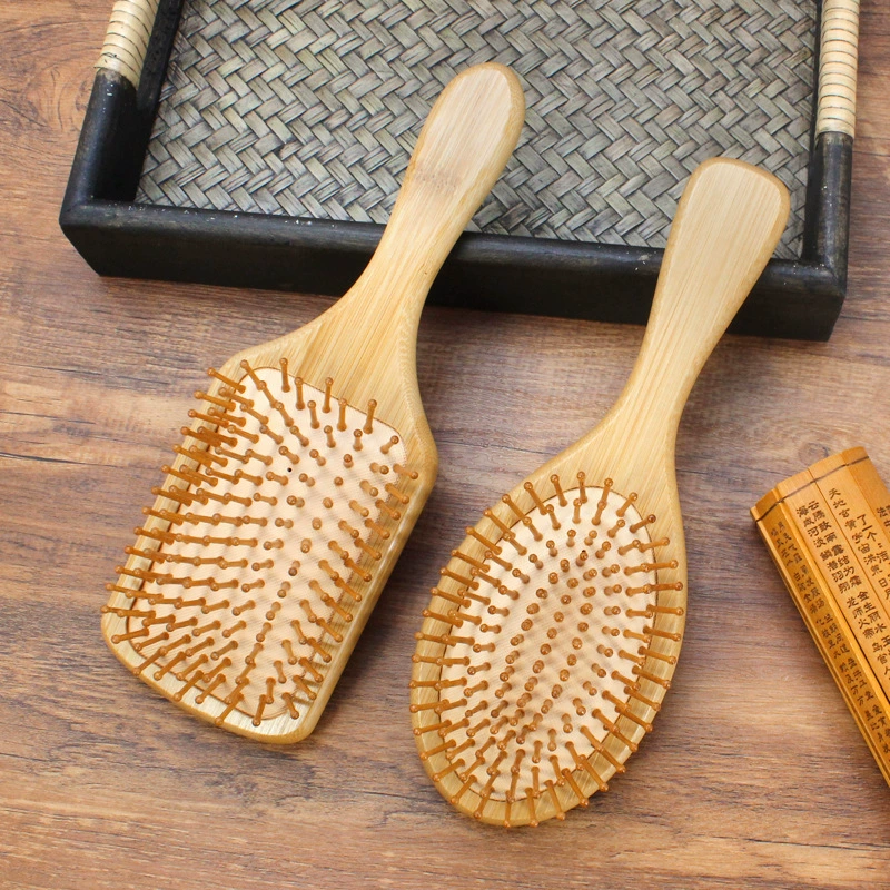 Женская подушка безопасности, массажная расческа на воздушной подушке, антистатическая парикмахерская расческа для завивки, гладкие волосы, подарок для головы, уход за волосами