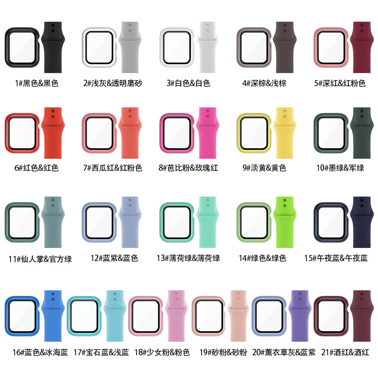 Suitable for Apple Watch with Silicone P...