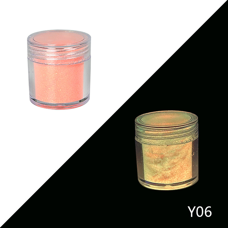 빛나는 얼음 결정 반짝이: Y06