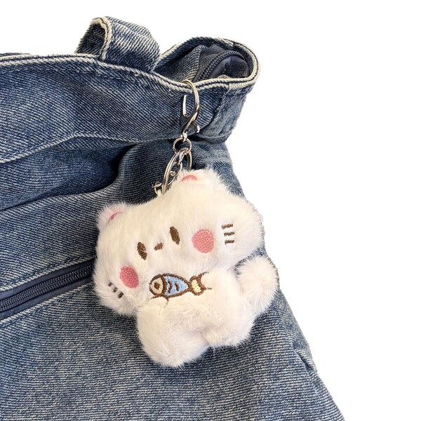Plush cartoon pendant