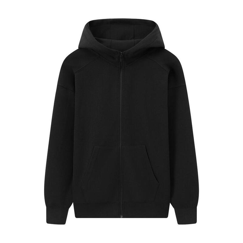 Men's Blank Zip-Up Hoodie Sweatshirt, In-Stock Solid Color Cross-Border Sweatshirt Supply, Full-Zip Hoodie Men's Blank Zip-Up Hoodie Sweatshirt, In-Stock Solid Color Cross-Border Sweatshirt Supply, Full-Zip Hoodie