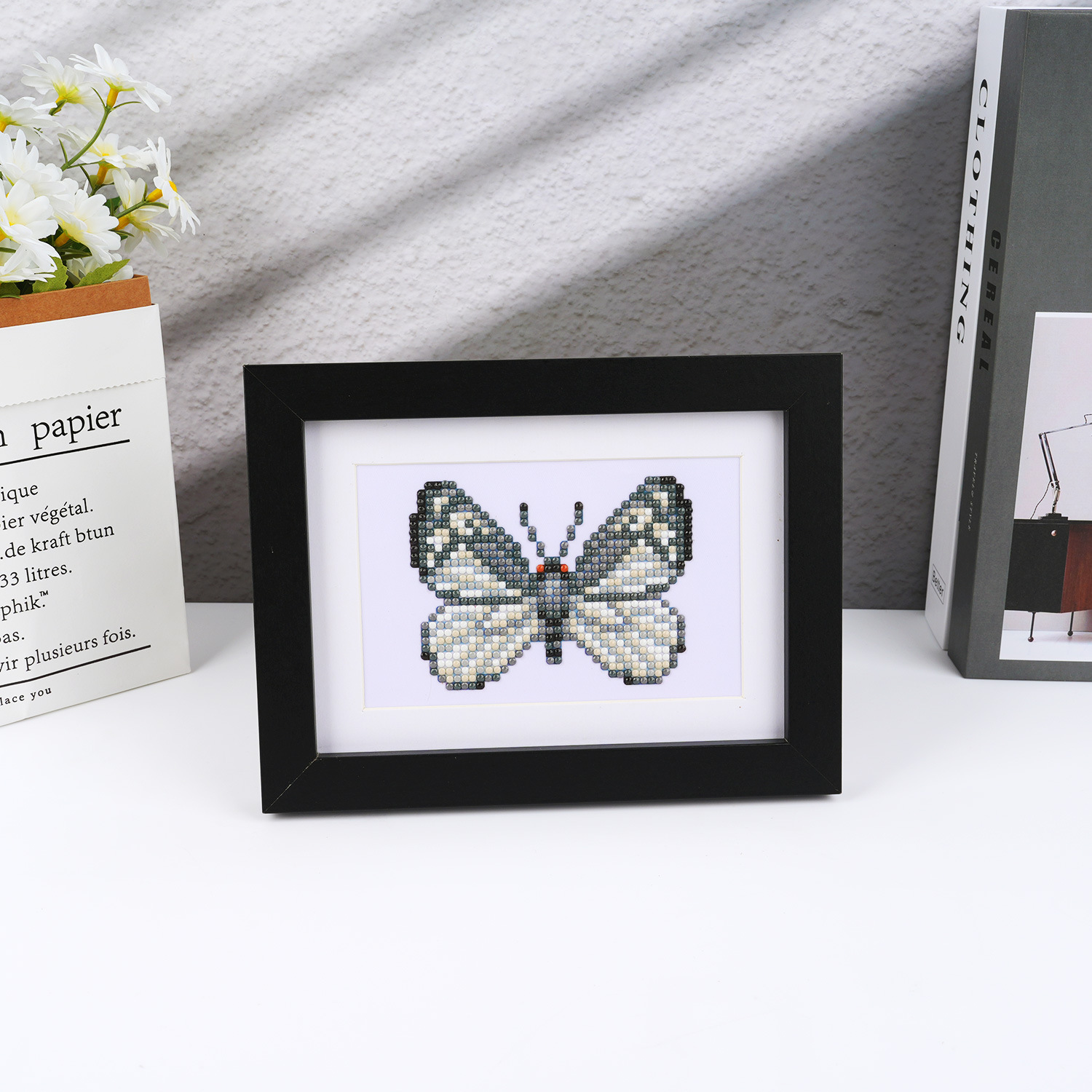 Estación independiente transfronteriza 5D pintura de diamante DIY5 * 7 pulgadas sin marco edición de tatuaje para niños colgar mural decoración conjunto completo