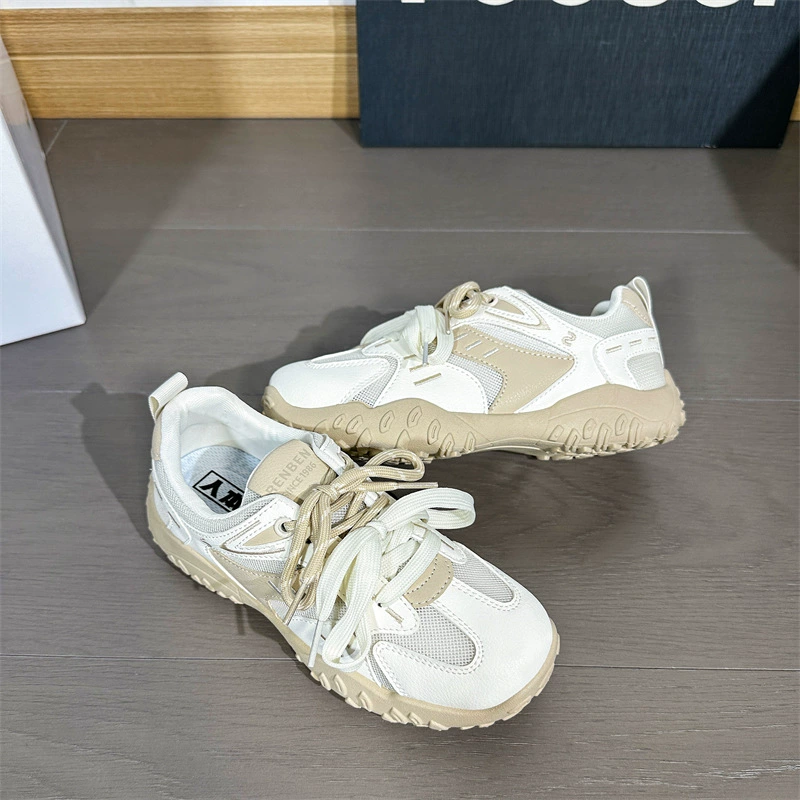 Универсальные кроссовки на платформе для отдыха, тренд сезона, цвета Meter/Mika/Beige, размеры 35-40
