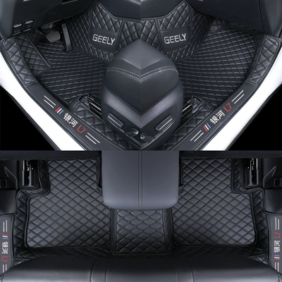 Modelə uyğun ayaqaltı — Galaxy L7 full-coverage car - galaxy-l72024-2025-model-car-floor-mats-single-layer-footpad-black