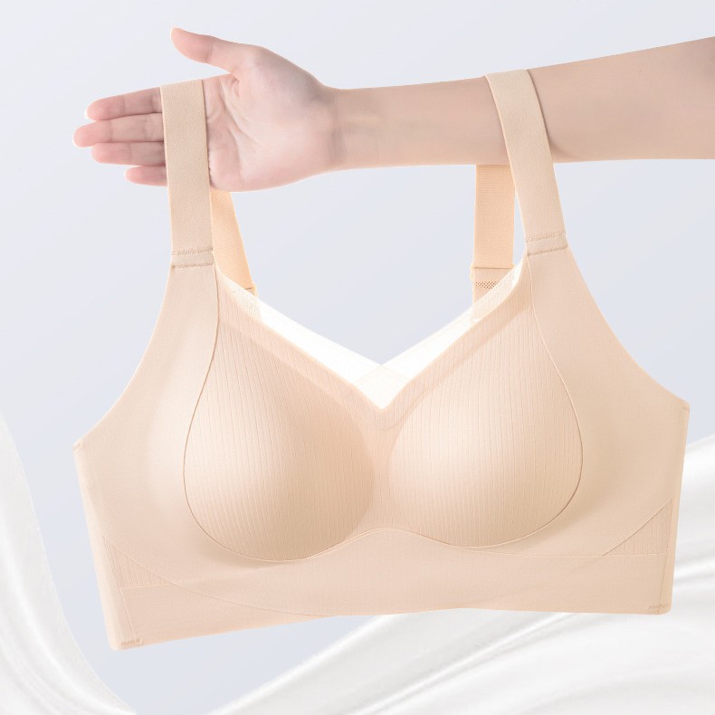 Venta directa de fábrica comercio electrónico transfronterizo Sudeste de Asia Vietnam Tailandia damas sin costuras sujetador de recogida lateral cómodo