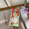 Swan, bag, flowered