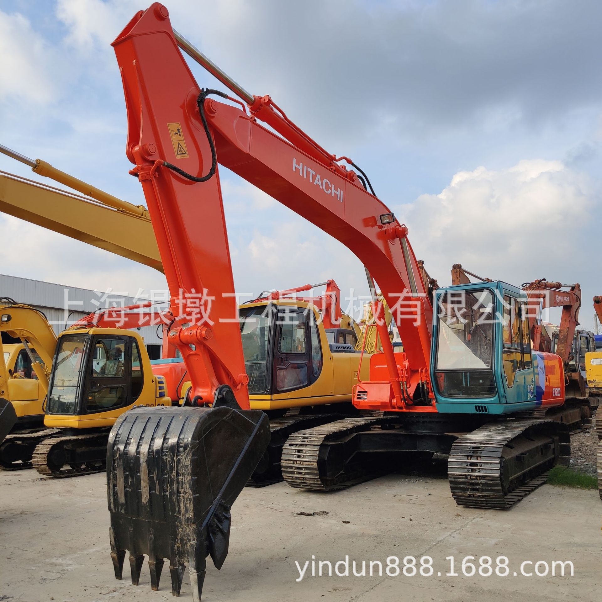 二手挖掘机-日立 卡特现货出售挖机日立200-3中型20吨履带