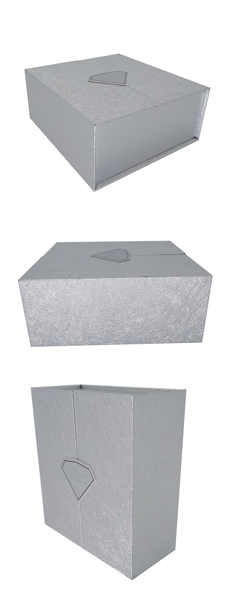 银色高档化妆品纸盒