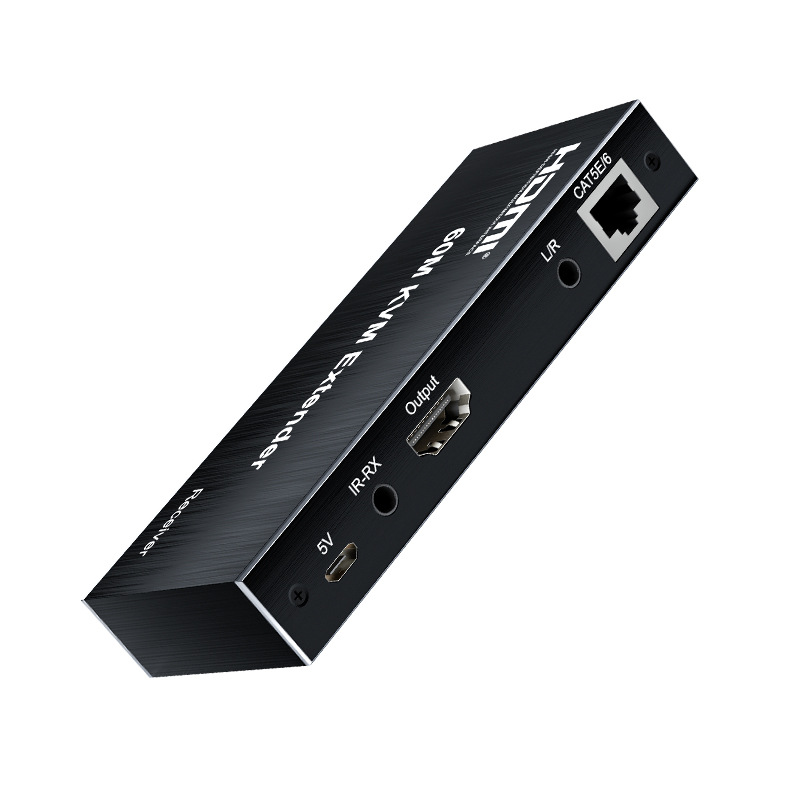 Hdmiエクステンダーkvmシングルネットエクステンダー60m hdmiエクステンダー60mネットワークケーブルエクステンダー