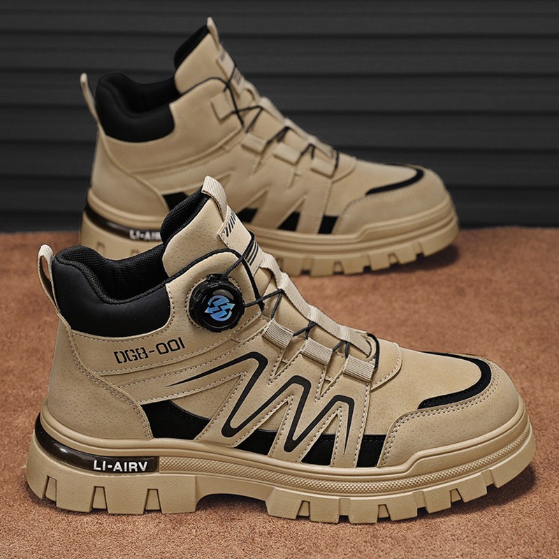 Martin botas hombre otoño invierno 2025 nuevo invierno ruibarbo zapatos de hombre zapatos de cuero casuales zapatos de estilo hombre de alta calidad zapatos de moda