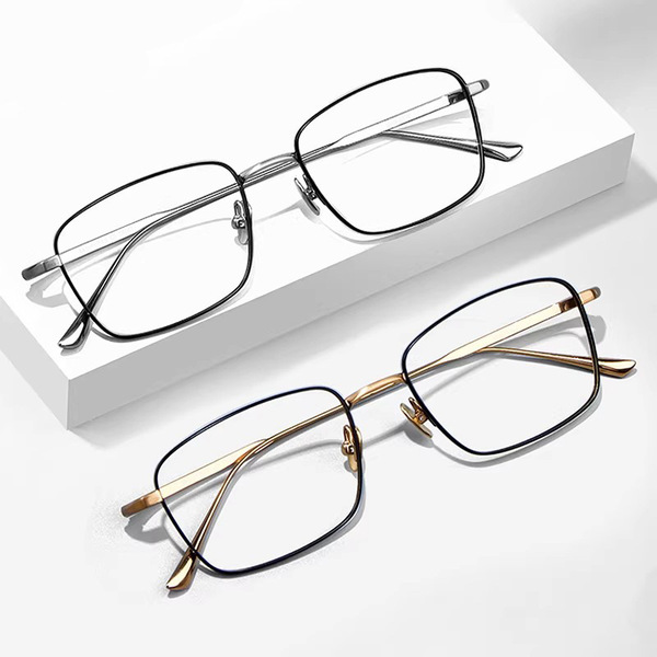 Myopia glasses for men can be equipped with prescription anti-blue…