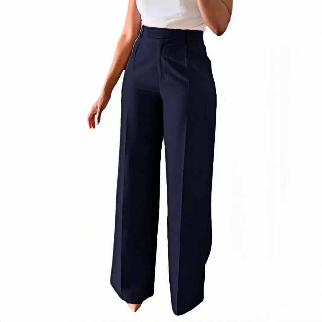 Europa, América, Amazon, nuevos viajeros transfronterizos, pantalones de pierna recta de cintura alta, pantalones de vestir, trajes casuales, pantalones largos, mujeres