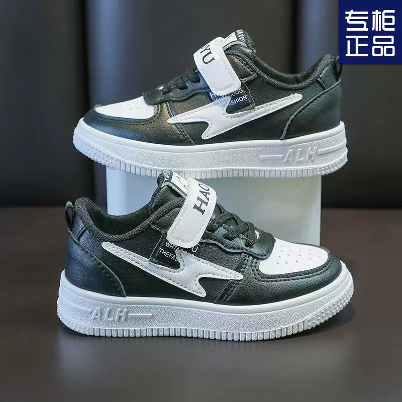 女童鞋子软底男童板鞋中大童女孩学生鞋子2025春季新款儿童运动鞋