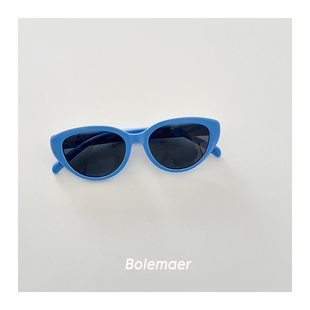 Gfas de sol para niños de color caramelo coreano inins niños niñas gafas de sol anti-UV verano gafas de sol para bebés