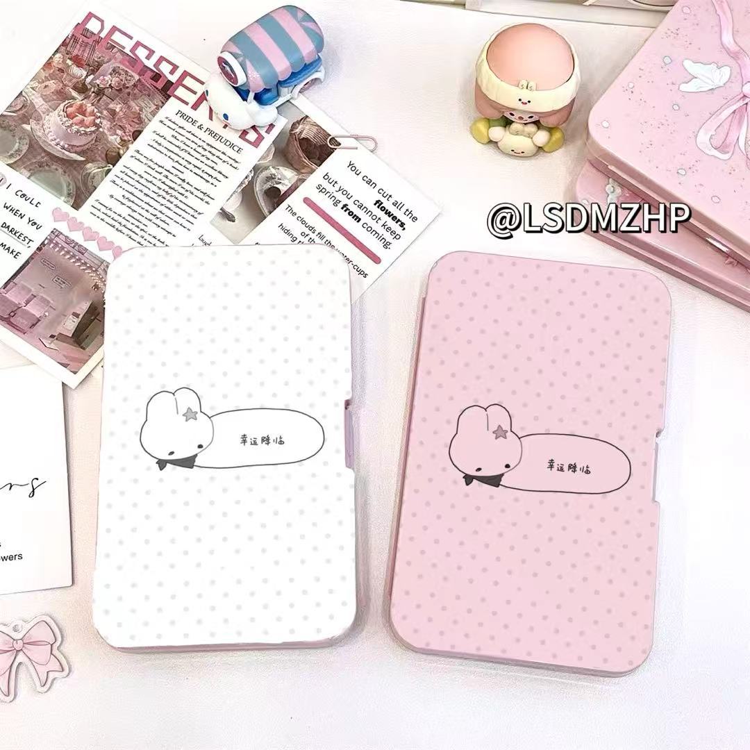 入秋凯蒂猫ins风多副装美瞳盒高颜值隐形眼镜收纳盒防漏美瞳护理