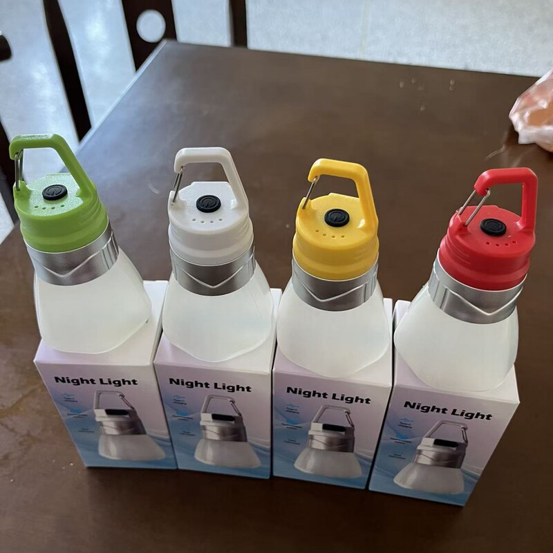 新款创意露营水瓶灯户外徒步便捷式多场景氛围灯悬挂灯聚光手电筒|undefined