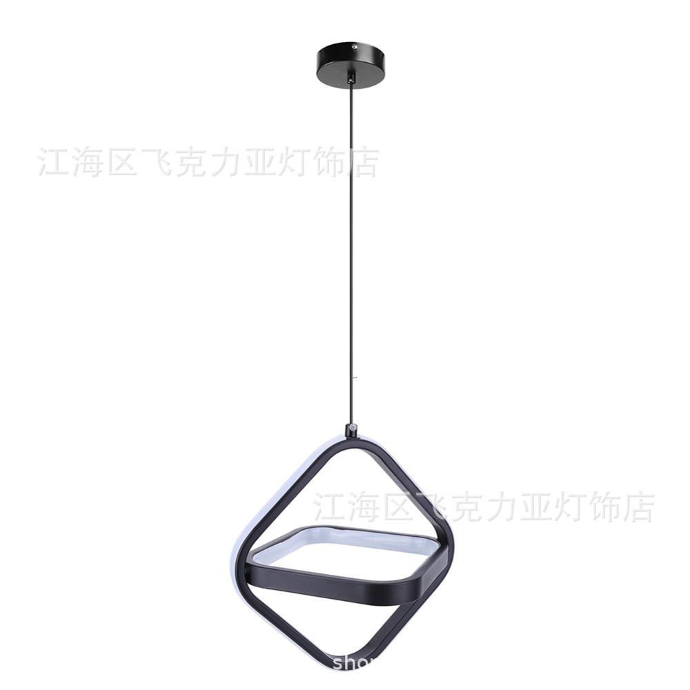 Nordic pequeño candelabro comedor dormitorio pasillo araña moderna lámpara colgante decorativa lámpara de cabecera estilo simple