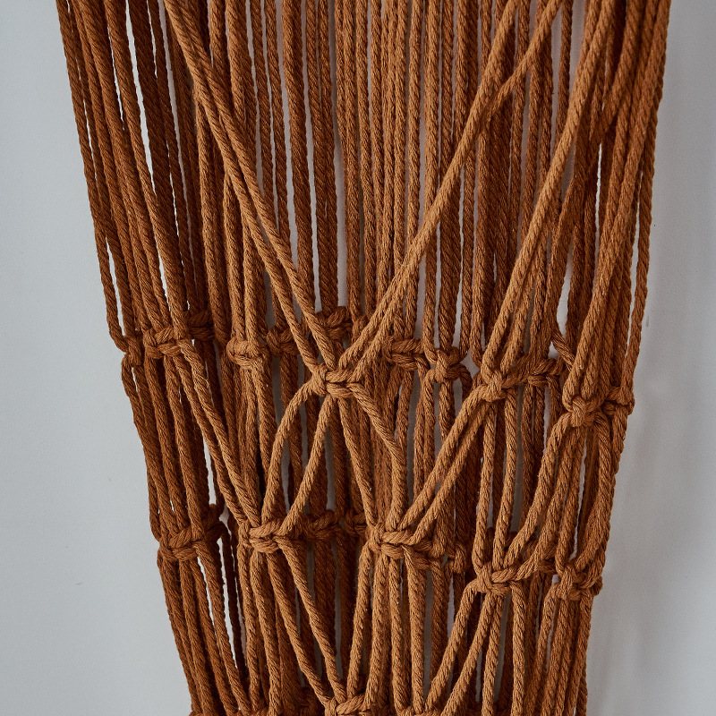 手作りの創意玩具収納網兜木棒金綿縄編みホーム壁掛け玩具網兜卸売り|undefined